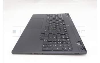 Lenovo 5CB1S82774 C-Cover with keyboard, English, Eclipse Black, RGB Backlight, Anodizing Sandblasting