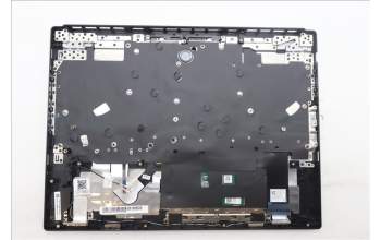 Lenovo 5CB1S82791 C-Cover with keyboard, Slovenian, Eclipse Black, RGB Backlight, Anodizing Sandblasting, UK