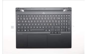 Lenovo 5CB1S82792 C-Cover with keyboard, Spanish, Eclipse Black, RGB Backlight, Anodizing Sandblasting, UK