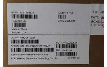 Lenovo 5CB1S82832 C-Cover with keyboard, Bulgarian, Eclipse Black, Anodizing Sandblasting, UK