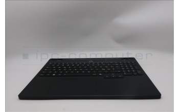 Lenovo 5CB1S82844 C-Cover with keyboard, Italian, Eclipse Black, Anodizing Sandblasting, UK