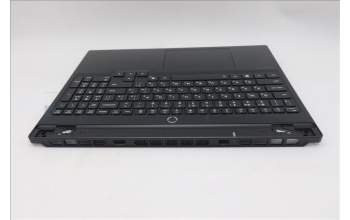 Lenovo 5CB1S82850 C-Cover with keyboard, Russian, Eclipse Black, Anodizing Sandblasting, US