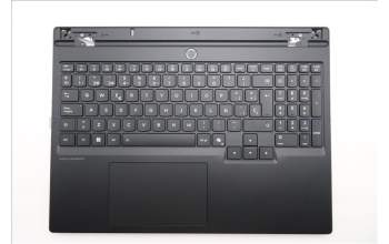 Lenovo 5CB1S82852 C-Cover with keyboard, Spanish, Eclipse Black, Anodizing Sandblasting, UK