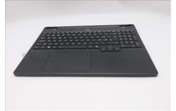 Lenovo 5CB1S82853 C-Cover with keyboard, Switzerland, Eclipse Black, Anodizing Sandblasting, UK
