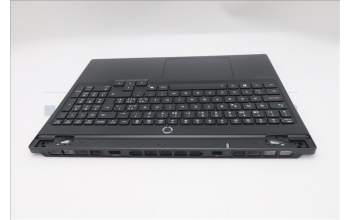 Lenovo 5CB1S82853 C-Cover with keyboard, Switzerland, Eclipse Black, Anodizing Sandblasting, UK