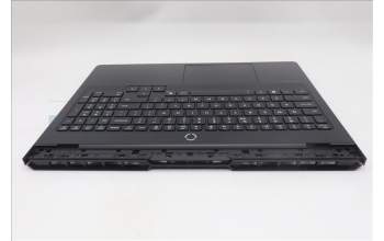 Lenovo 5CB1S87238 C-Cover with keyboard, US English Euro, Eclipse Black, White Backlight