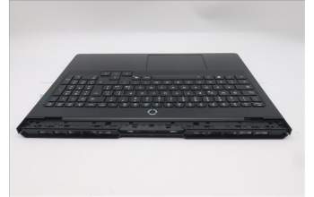 Lenovo 5CB1S87248 C-Cover with keyboard, Italian, Eclipse Black, White Backlight, UK