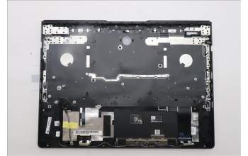 Lenovo 5CB1S87253 C-Cover with keyboard, Portuguese, Eclipse Black, White Backlight, UK