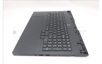 Lenovo 5CB1S87268 C-Cover with keyboard, US English Euro, Eclipse Black, RGB Backlight, US