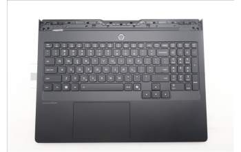 Lenovo 5CB1S87274 C-Cover with keyboard, Greek, Eclipse Black, RGB Backlight