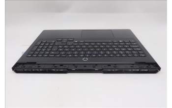 Lenovo 5CB1S87558 C-Cover with keyboard, Slovenian, Eclipse Black, RGB Backlight, UK