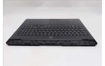 Lenovo 5CB1S87559 C-Cover with keyboard, Spanish, Eclipse Black, RGB Backlight, UK