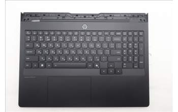 Lenovo 5CB1S87564 C-Cover with keyboard, Ukraine, Eclipse Black, RGB Backlight, US