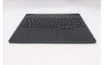 Lenovo 5CB1S89872 C-Cover with keyboard, Arabic, Eclipse Black, RGB Backlight, Anodizing Sandblasting, US