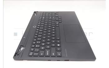 Lenovo 5CB1S89877 C-Cover with keyboard, English, Eclipse Black, RGB Backlight, Anodizing Sandblasting, US