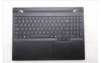 Lenovo 5CB1S89878 C-Cover with keyboard, US English Euro, Eclipse Black, RGB Backlight, Anodizing Sandblasting, US