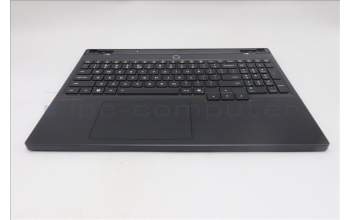 Lenovo 5CB1S89878 C-Cover with keyboard, US English Euro, Eclipse Black, RGB Backlight, Anodizing Sandblasting, US