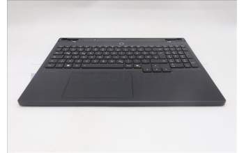 Lenovo 5CB1S89882 C-Cover with keyboard, German, Eclipse Black, RGB Backlight, Anodizing Sandblasting, UK
