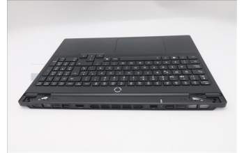Lenovo 5CB1S89895 C-Cover with keyboard, Spanish, Eclipse Black, RGB Backlight, Anodizing Sandblasting, UK