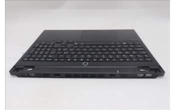 Lenovo 5CB1S89896 C-Cover with keyboard, Switzerland, Eclipse Black, RGB Backlight, Anodizing Sandblasting