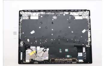 Lenovo 5CB1S89923 C-Cover with keyboard, Russian, Eclipse Black, White Backlight, Anodizing Sandblasting, US