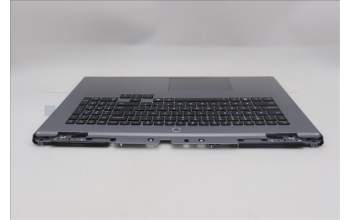 Lenovo 5CB1S90378 C-Cover with keyboard, English, Luna Grey, White Backlight
