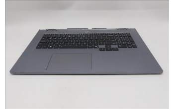 Lenovo 5CB1S90410 C-Cover with keyboard, US English Euro, Luna Grey, RGB Backlight