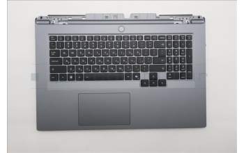 Lenovo 5CB1S90415 C-Cover with keyboard, Hebrew, Luna Grey, RGB Backlight, US