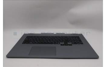 Lenovo 5CB1S90415 C-Cover with keyboard, Hebrew, Luna Grey, RGB Backlight, US