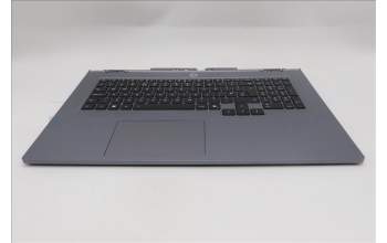 Lenovo 5CB1S90417 C-Cover with keyboard, UK English, Luna Grey, RGB Backlight, UK
