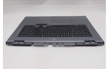 Lenovo 5CB1S90421 C-Cover with keyboard, Portuguese, Luna Grey, RGB Backlight
