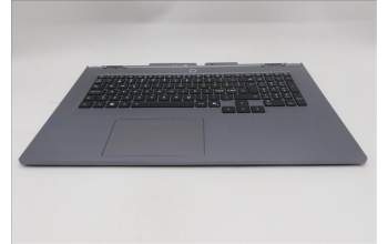 Lenovo 5CB1S90424 C-Cover with keyboard, Nordic, Luna Grey, RGB Backlight, UK