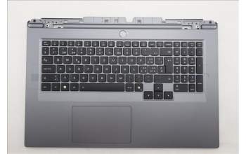 Lenovo 5CB1S90432 C-Cover with keyboard, Switzerland, Luna Grey, RGB Backlight