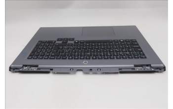 Lenovo 5CB1S90432 C-Cover with keyboard, Switzerland, Luna Grey, RGB Backlight, UK