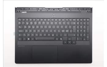 Lenovo 5CB1T10080 C-Cover with keyboard, Nordic, White Backlight, UK