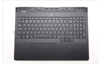 Lenovo 5CB1T10094 C-Cover with keyboard, Czech Slovakian, RGB Backlight, UK
