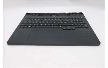 Lenovo 5CB1T18664 C-Cover with keyboard, German, Eclipse Black , RGB Backlight, UK