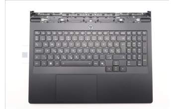 Lenovo 5CB1T18667 C-Cover with keyboard, Hungarian, Eclipse Black , RGB Backlight, UK