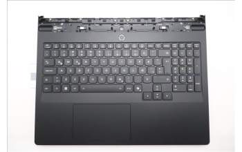 Lenovo 5CB1T18668 C-Cover with keyboard, Icelandic, Eclipse Black , RGB Backlight, UK