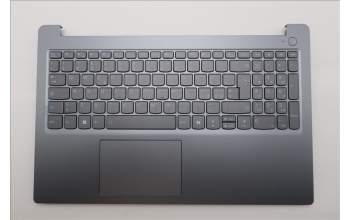 Lenovo 5CB1T18701 C-Cover with keyboard, Italian, Luna Grey, Backlight, UK