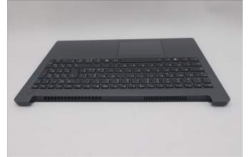 Lenovo 5CB1T18701 C-Cover with keyboard, Italian, Luna Grey, Backlight, UK
