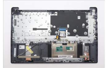 Lenovo 5CB1T50265 C-Cover with keyboard, Ukraine, Luna Grey, Backlight, US