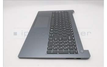 Lenovo 5CB1T50271 C-Cover with keyboard, English, Luna Grey, Non-Backlight, US