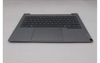 Lenovo 5CB1T52990 C-Cover with keyboard, UK English, Arctic Grey, Non-Backlight, UK