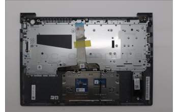 Lenovo 5CB1T53001 C-Cover with keyboard, US English Euro, Arctic Grey, Backlight, US