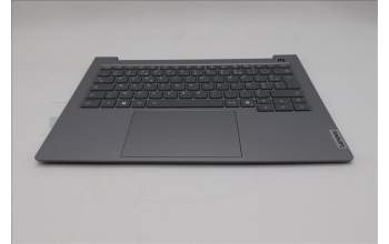 Lenovo 5CB1T53003 C-Cover with keyboard, French, Arctic Grey, Backlight, US