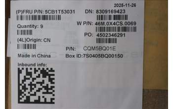 Lenovo 5CB1T53031 Lower Case, 21US, PL, Arctic Grey