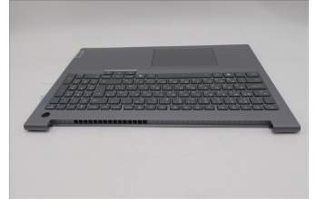 Lenovo 5CB1T57597 C-Cover with keyboard, Bulgarian, Arctic Grey, Backlight, UK