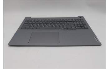 Lenovo 5CB1T57615 C-Cover with keyboard, Russian, Arctic Grey, Backlight, US