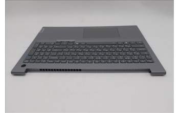 Lenovo 5CB1T57615 C-Cover with keyboard, Russian, Arctic Grey, Backlight, US